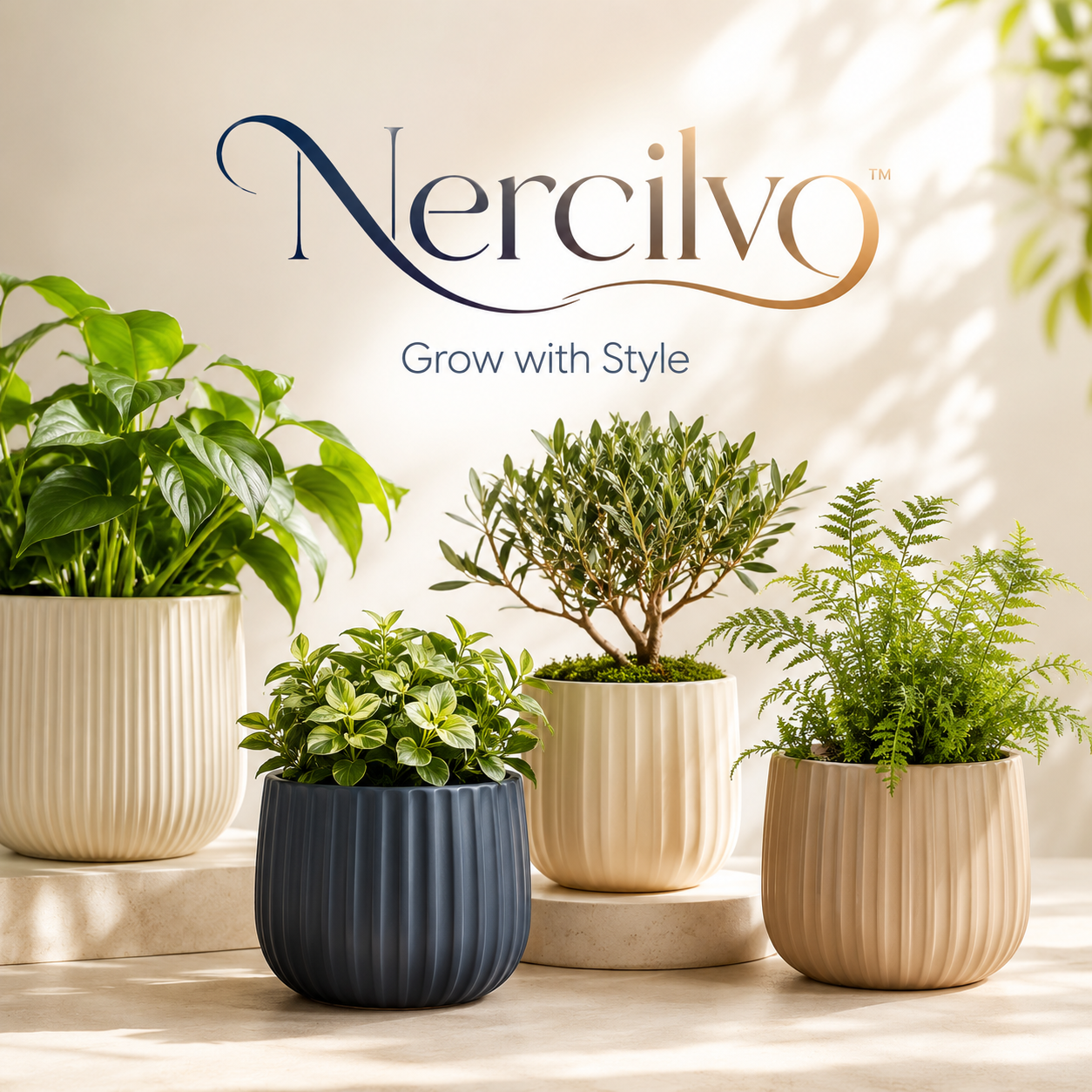 Nercilvo™ Ceramic Plant Pot Collection