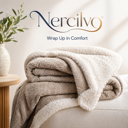 Nercilvo™ CozyNest Sherpa Blanket